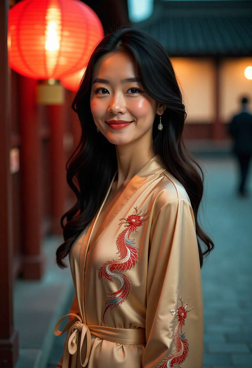 城市夜游剧照